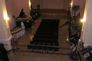 Interior de la Iglesia de San Sebastian (Centro de Interpretacin de la Semana Santa) 